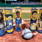 Los Angeles Dodgers Rally Prayer Candles: Pitcher & Catchers Duo