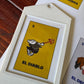 Set 1 - Los Angeles Dodgers Themed Lotería Ornaments/Gift Tag - Perfect Gift for Fans!