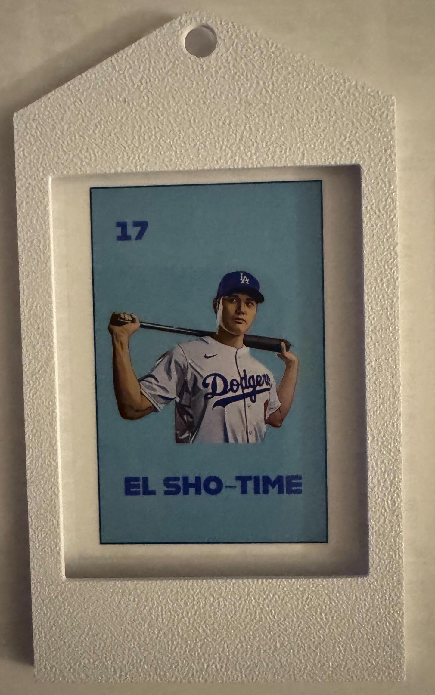 Set 1 - Los Angeles Dodgers Themed Lotería Ornaments/Gift Tag - Perfect Gift for Fans!