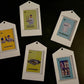 Set 3 - Los Angeles Dodgers Themed Lotería Ornaments/Gift Tag - Perfect Gift for Fans!