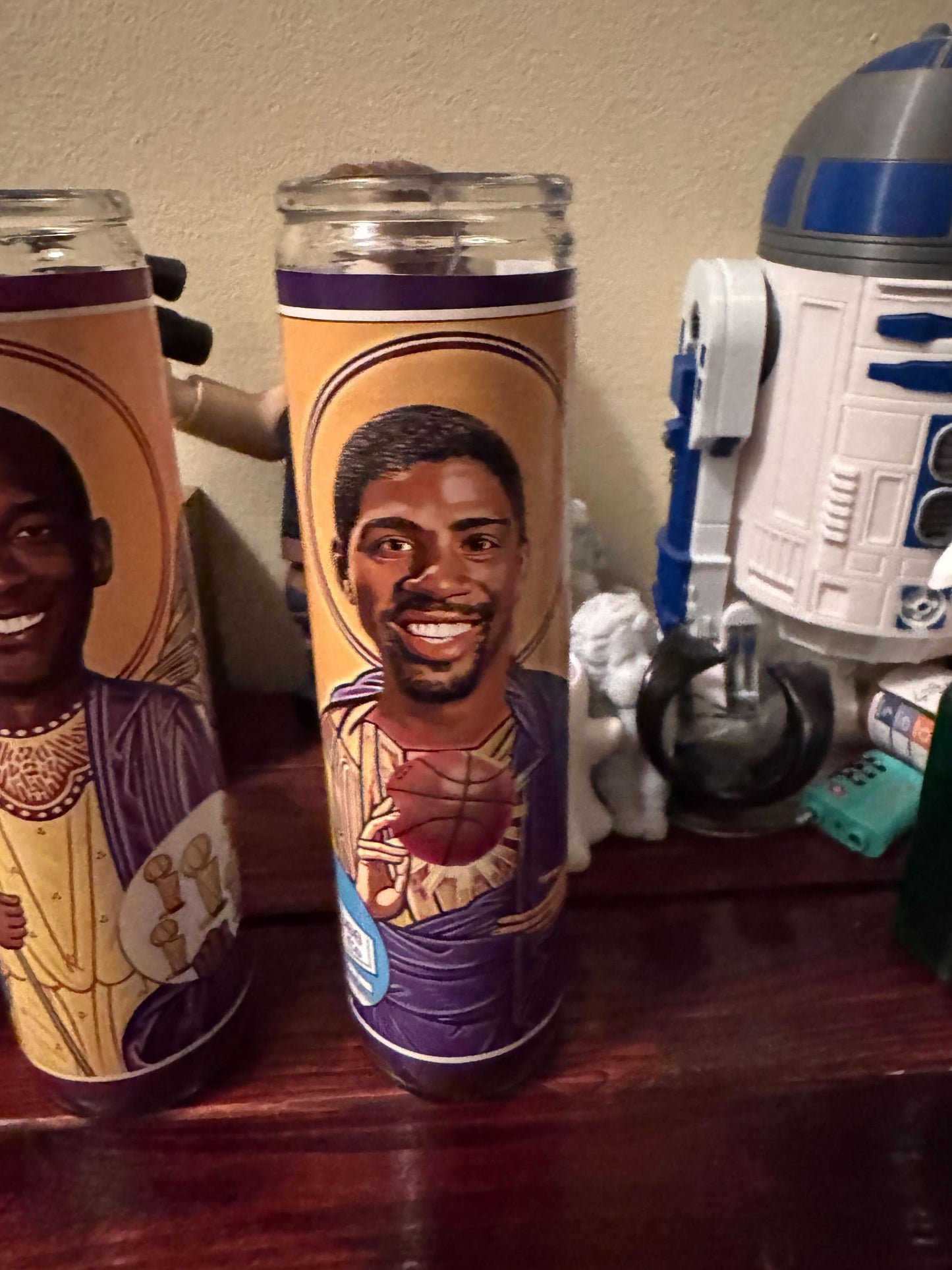 Lakers Legend Player Prayer Candles – Shaq, LeBron, Magic and More