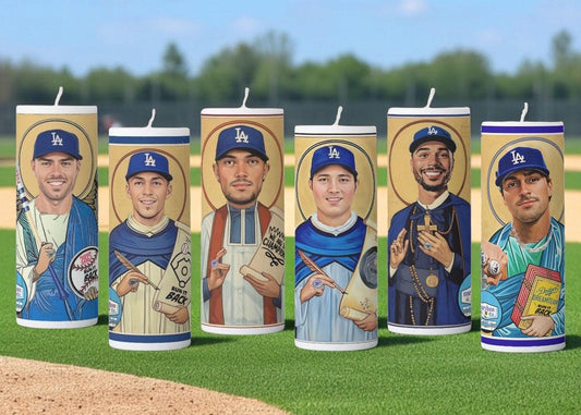 Dodgers Fan Must-Have: 2025 Championship Rally Candle - Limited Edition