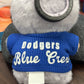 Pop Mart Dodgers Labubu set with player-themed outfits and caps for Ohtani, Freeman, and Betts