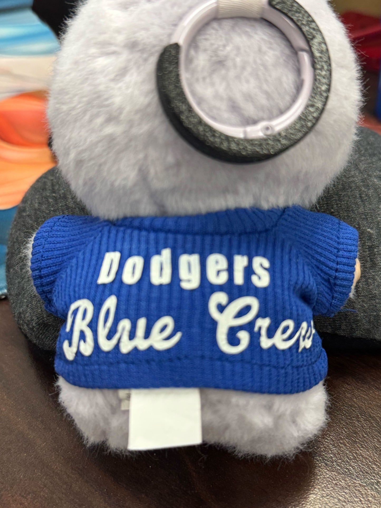 Pop Mart Dodgers Labubu set with player-themed outfits and caps for Ohtani, Freeman, and Betts