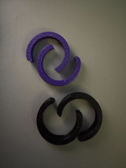 Labubu Keyring Guards – Set of 2| 3D Printed 33mm Keychain Protectors| Pop Mart  Labubu Accessories| multiple colors available