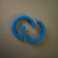 Labubu Keyring Guards – Set of 2| 3D Printed 33mm Keychain Protectors| Pop Mart  Labubu Accessories| multiple colors available