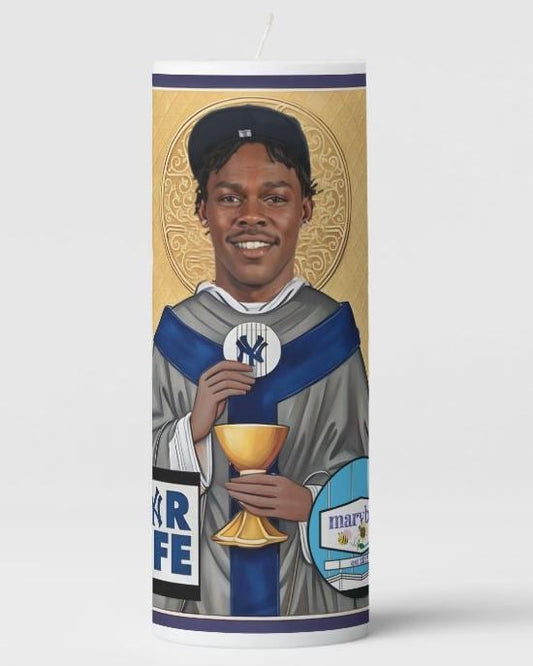 Yankee Player Prayer Candles