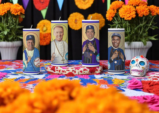 Los Angeles Dodgers Player Prayer Candles| Legends Edition