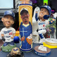Los Angeles Dodgers Rally Prayer Candles: Pitcher & Catchers Duo