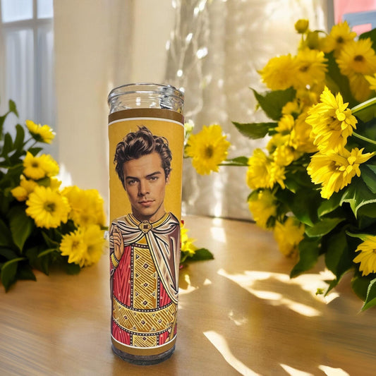 Golden - Prayer Candle | Gift for HS Fans