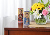 Saint Pedro Pascal Prayer Candle – Two Iconic Designs for Fans of The Mandalorian, The Last of Us, and More!