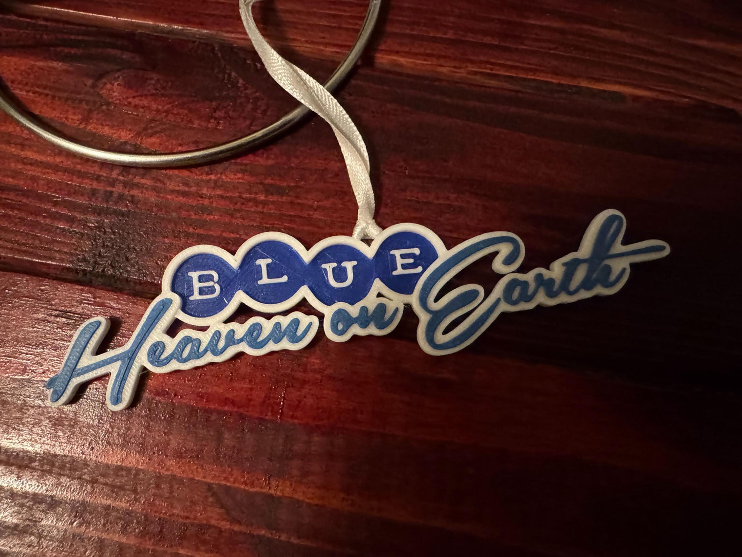 3D Printed Blue Heaven - Los Angeles Dodgers themed Ornaments - Perfect Gift for Fans!