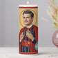 Saint Pedro Pascal Prayer Candle – Two Iconic Designs for Fans of The Mandalorian, The Last of Us, and More!