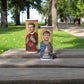 Saint Pedro Pascal Prayer Candle – Two Iconic Designs for Fans of The Mandalorian, The Last of Us, and More!