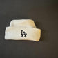 Mini Dodgers fan beanie for Pop Mart Labubu dolls, available in two color choices