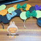Cute Labubu mouse ears headband in mini size, customizable colors with secure fit for figures