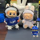 Cute mini tech headphones designed to fit Labubu dolls for fun and stylish setups