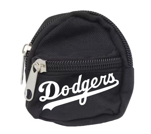 Dodgers fan mini backpack for Labubu, available in two colors – perfect for Pop Mart collectors